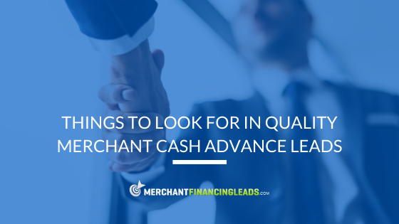 Merchant Cash Advance Leads