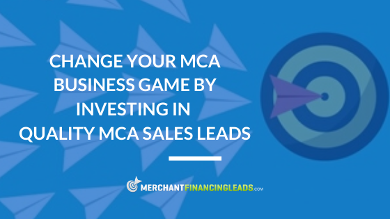 Quality MCA Sales Leads