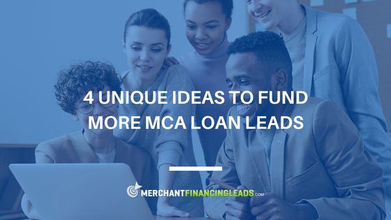 buy MCA loan leads