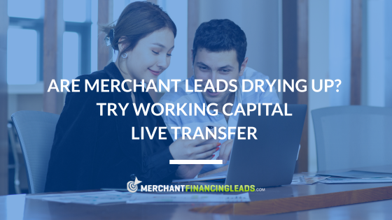 Working Capital Live Transfer