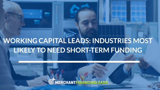 Working Capital Leads